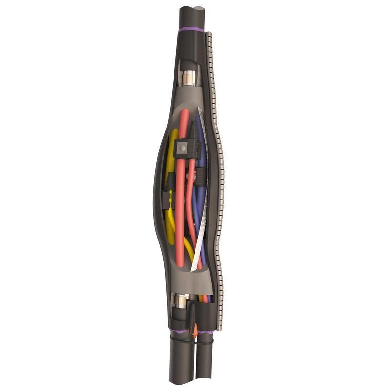 Муфта кабельная ответвительная 1кВ 4ПТО-1-25/95-25/95 КВТ 101911