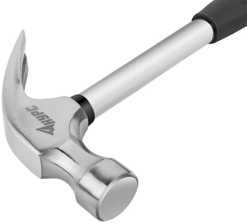 Молоток-гвоздодер 27мм 450г метал. ручка; резинов. рукоятка КУРС 44613