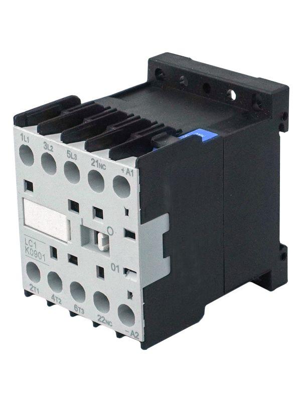 Контактор LC1K0901M7 3п 9А кат. 220В AC 1НЗ винтов. зажим Электротехник ET014462