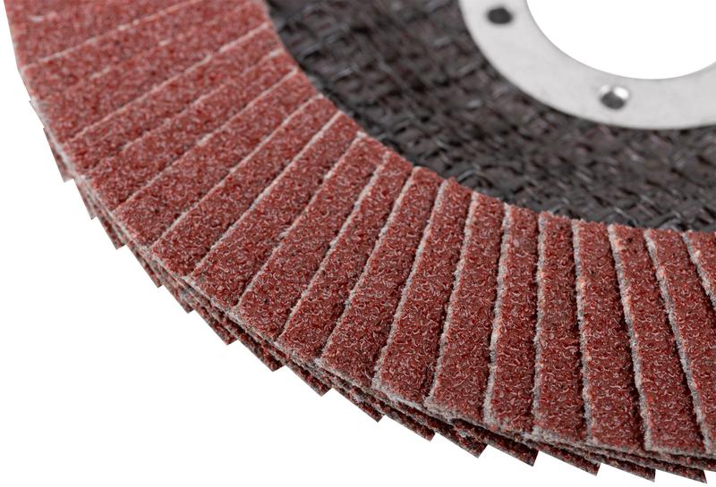 Круг лепестковый торцевой плоский 125мм P 80 MOS 39876М