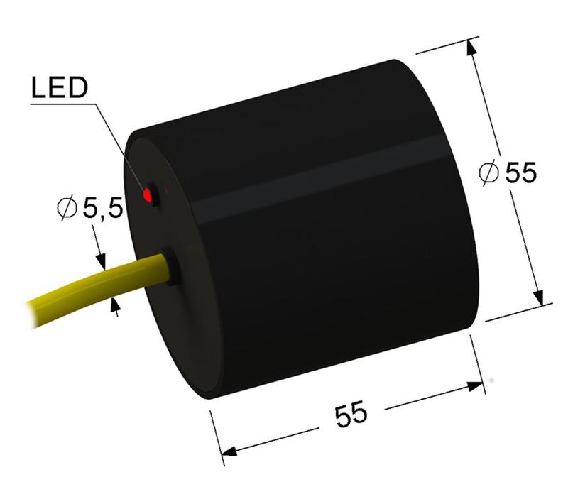 Выключатель бесконтактный PS2-55D55-30N11-K (ВБ2.55.55.30.1.1.К) МЕГА-К A8010-80087408