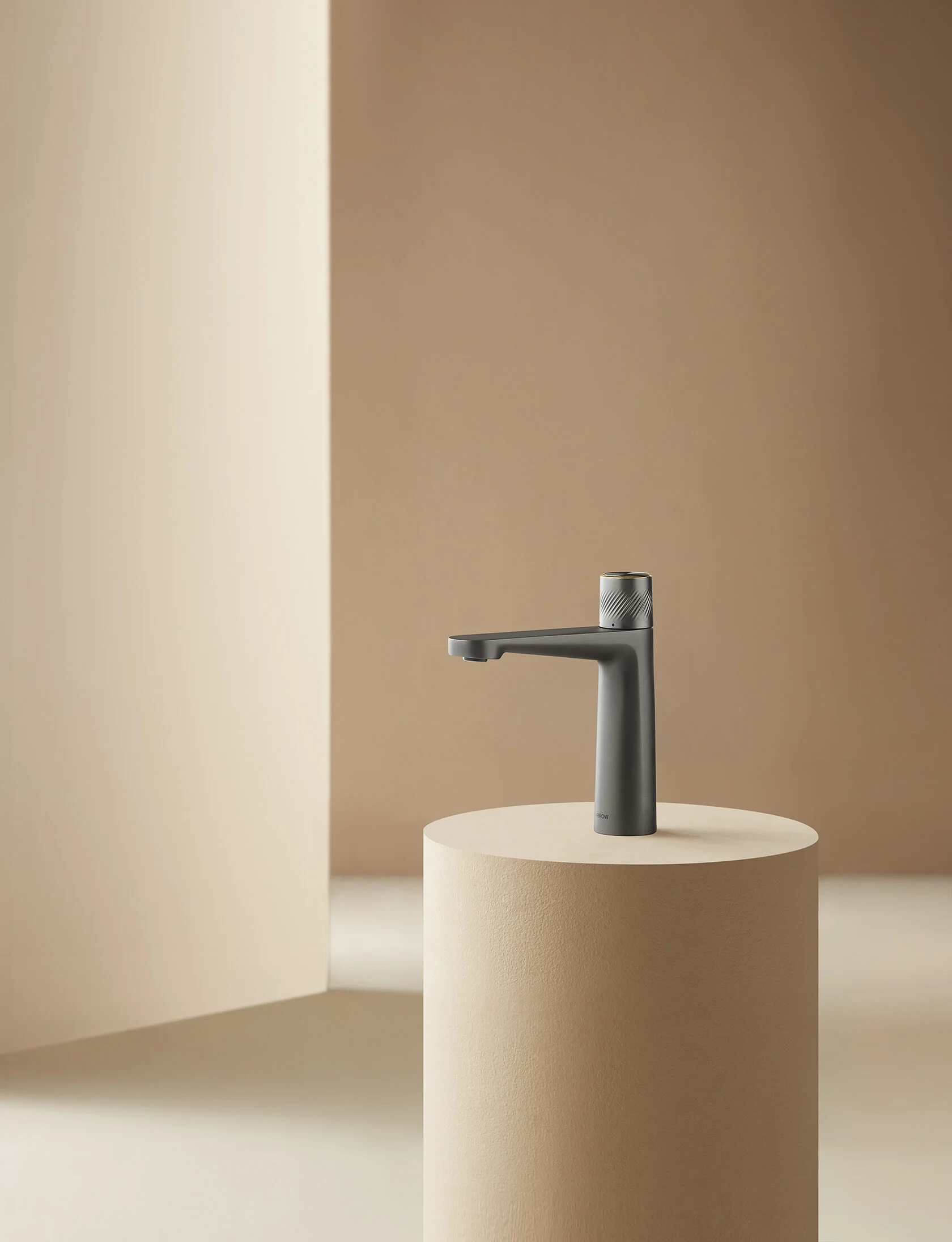 Смеситель для раковины ARROW AMP11868AGG, серый