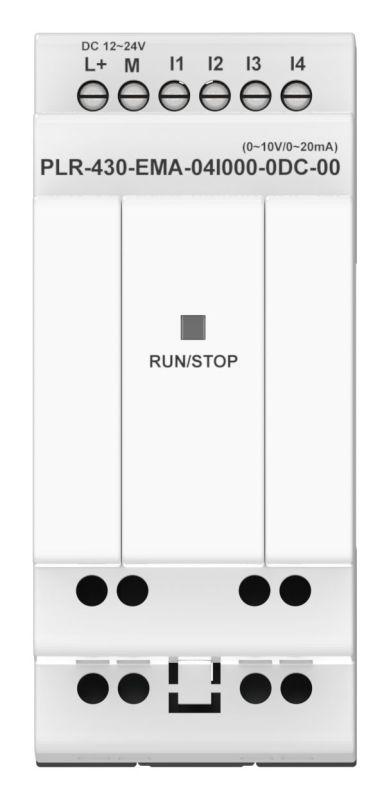 Модуль расширения входов выходов ПЛК 430 4 AI (0-20мА/0-10В) 24В DC ONI PLR-430-EMA-04I000-0DC-00