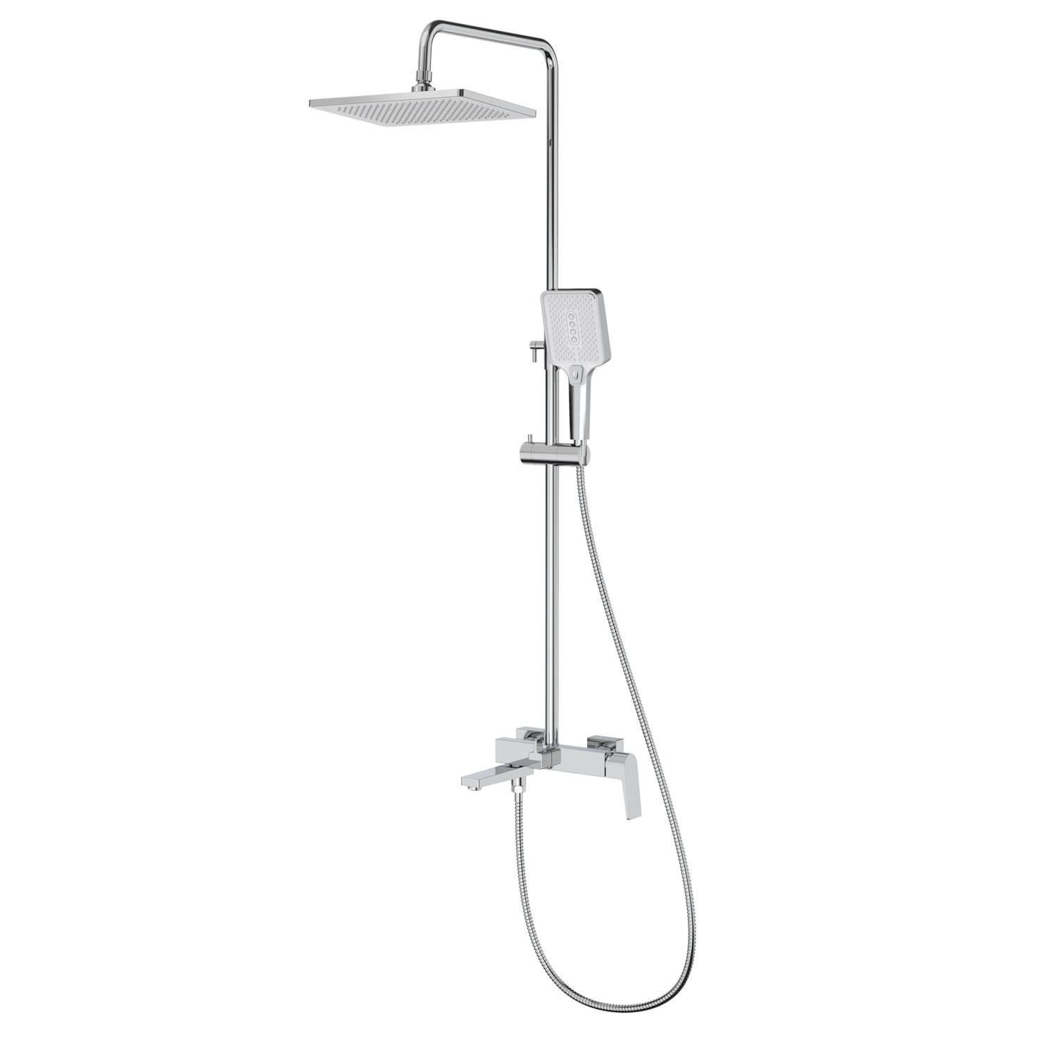 Душевая система Splenka S02.24, хром