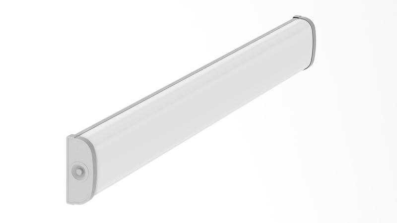 Светильник светодиодный SMILE 32 4000К IP20 1237х140х67 CRI90 milky сер. CSVT ЦБ-00009154