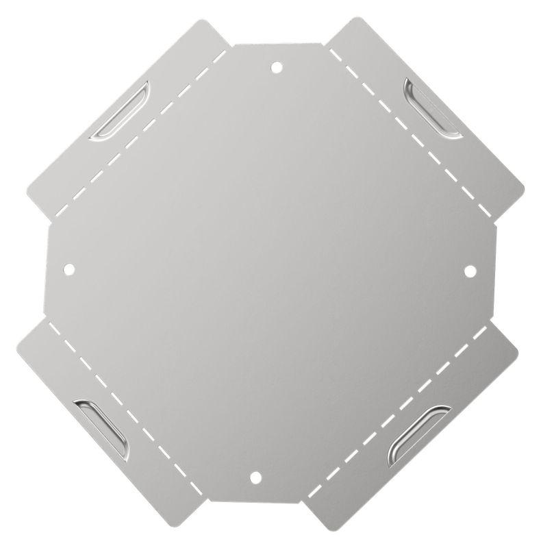 Крышка для ответвителя осн.80 0.6мм ESCA 3 IEK ES3-KRD-080-06