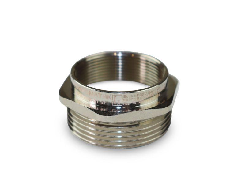 Муфта переходная Ex МПВЛ-М20-G3/4 Ех db e II Gb U ГОФРОМАТИК zeta30538