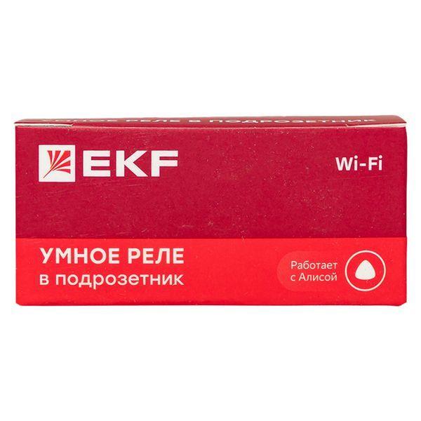 Реле в подрозетник 1-канальное Умное Wi-Fi Connect EKF ssh-1g-wf