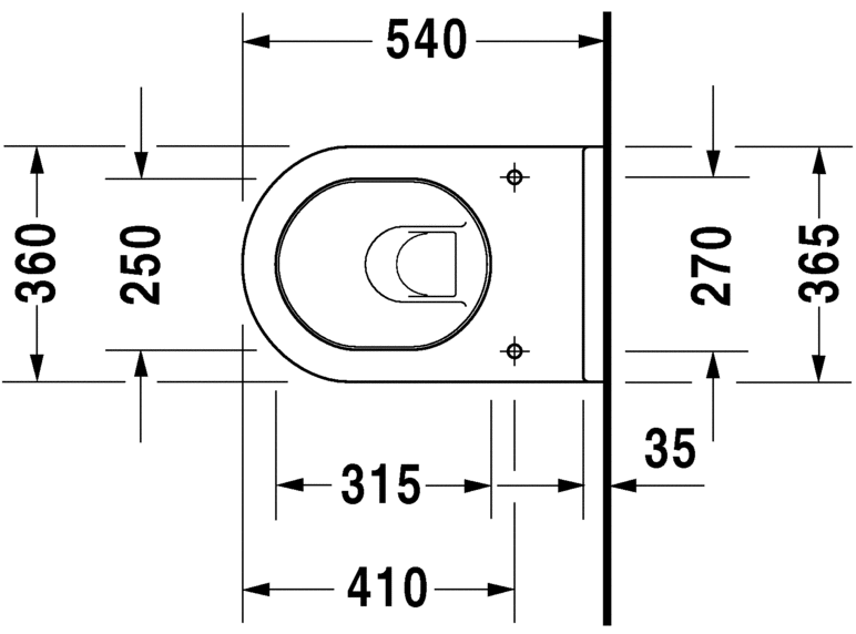 Унитаз Duravit Starck 3 45270900A1 подвесной Rimless сиденьем микролифт