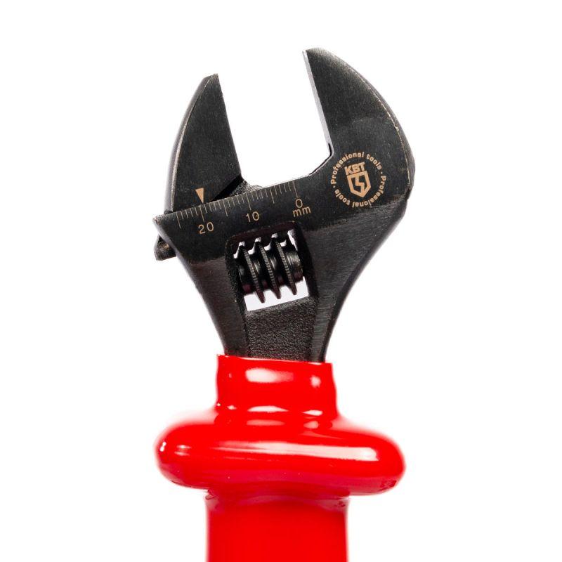 Ключ разводной диэлектрический 20 мм ЭКСПЕРТ Ключ разводной диэлектрический 20мм ЭКСПЕРТ КВТ 89755