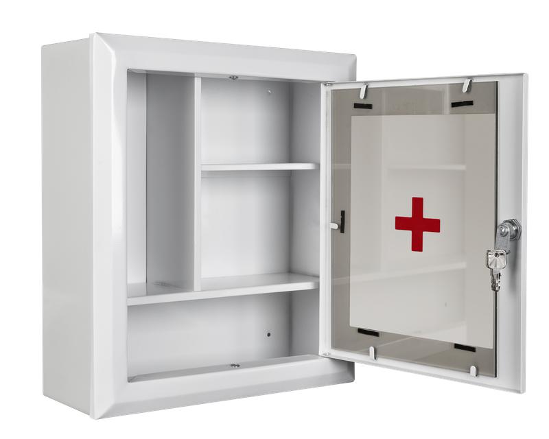 Шкаф аптечный навесной 350х400х140мм IP31 Mastermann 00-00015181