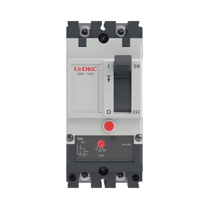 Выключатель автоматический 2P 160А 150кА pro MNX160H при AC240V расцепитель TMD YON MNX160H2PTMD0160