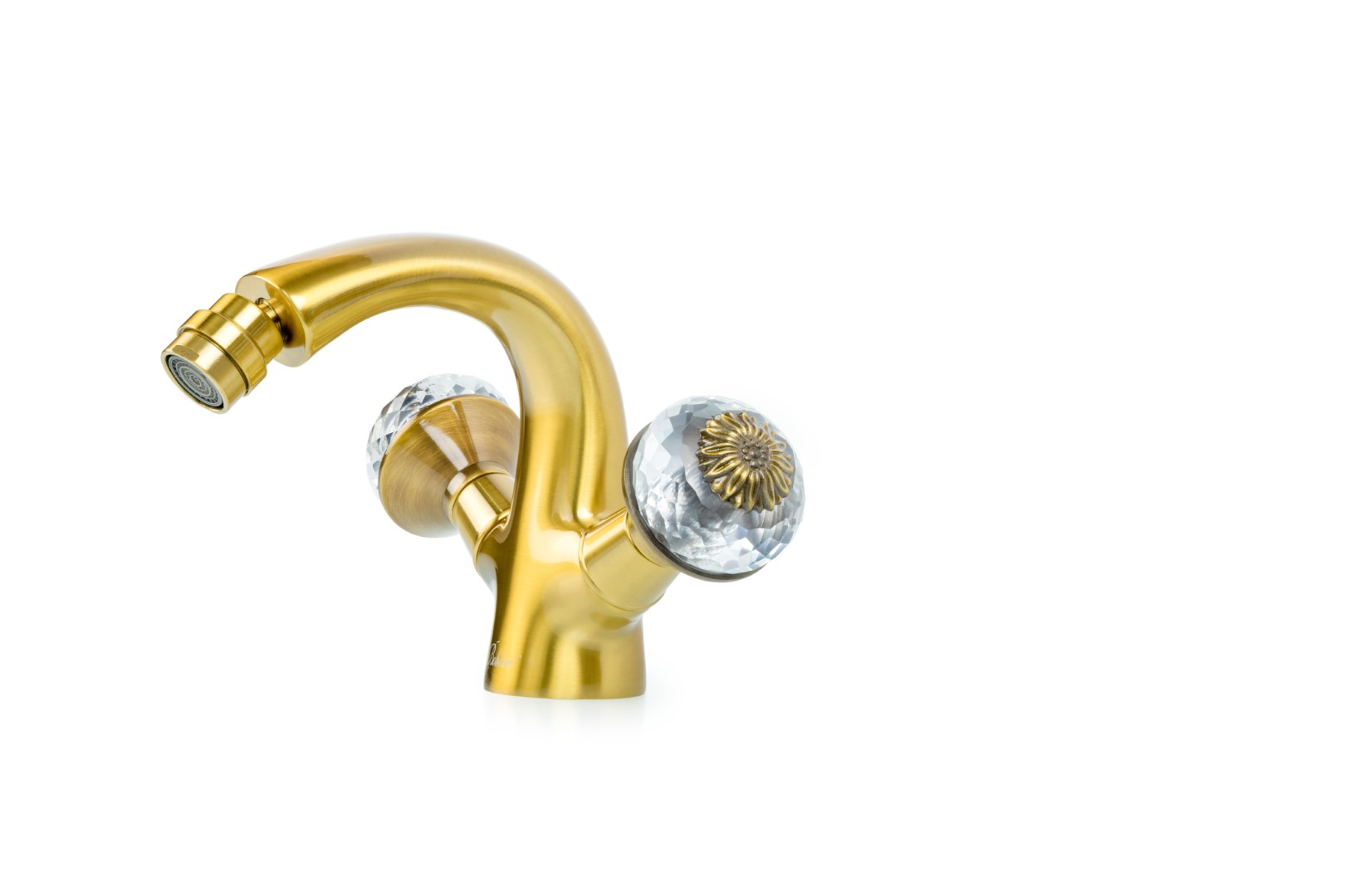 Смеситель для биде FLORA Бронза