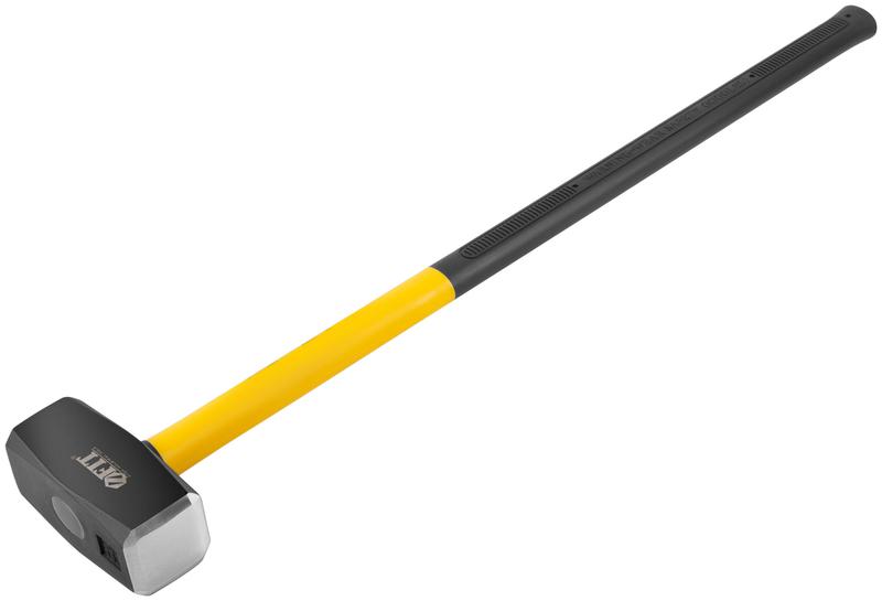 Кувалда кованая 880мм 5кг фибергласовая ручка FIT 45233