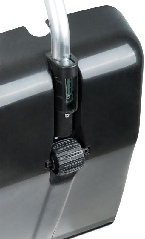 Скрепер для уборки снега Профи 810х430х1220мм на колесиках метал. ручка пластик. 68136