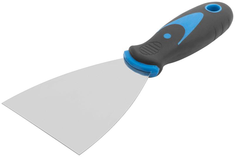 Шпатель с комбинированной ручкой нерж. сталь 75мм MOS 06593М