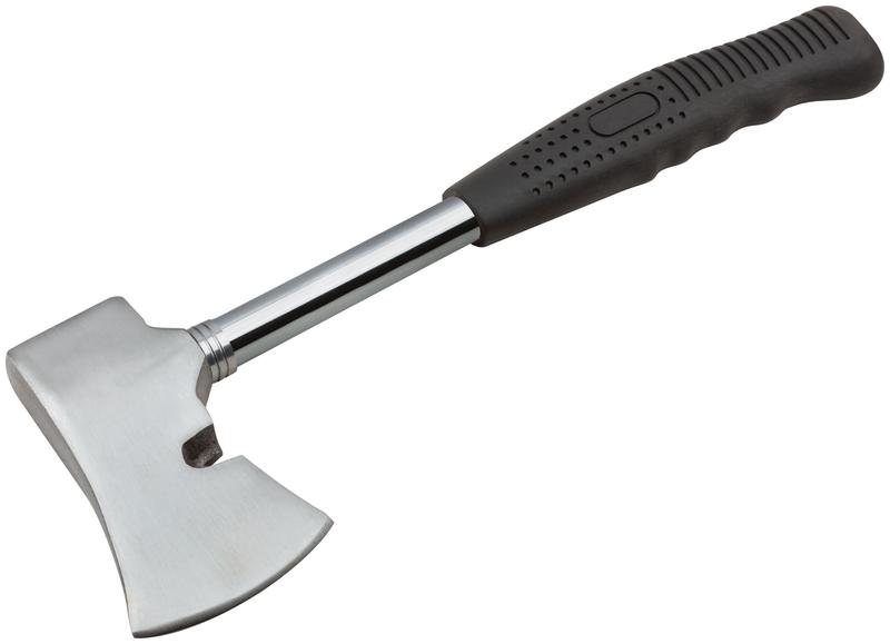 Топор туриста 600г с чехлом метал. ручка КУРС 46262