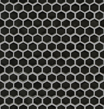 Air Hexagon Black Matt 27,2x30,4x0,6