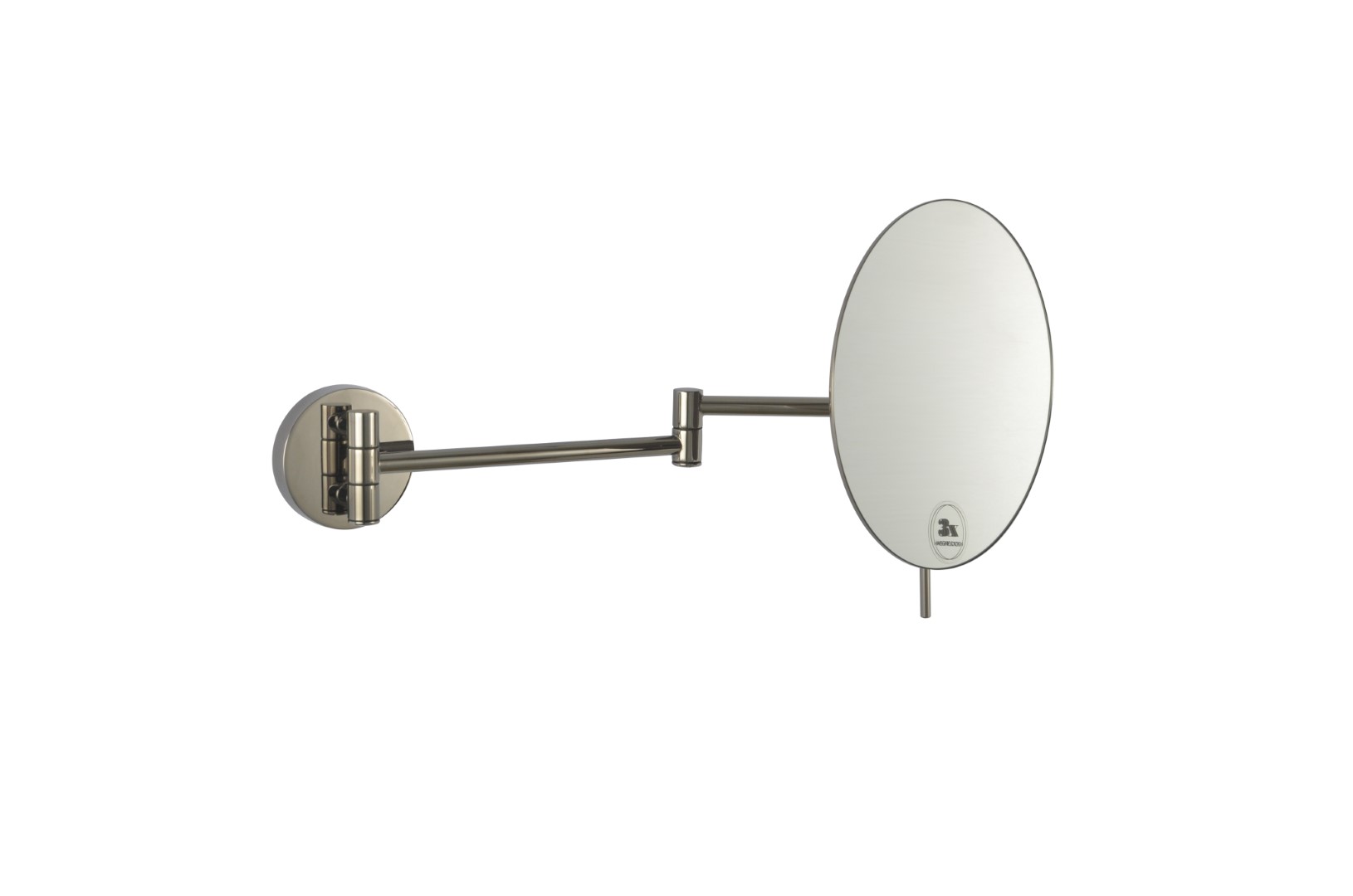 Зеркало настенное Shine Gun Metal круглое