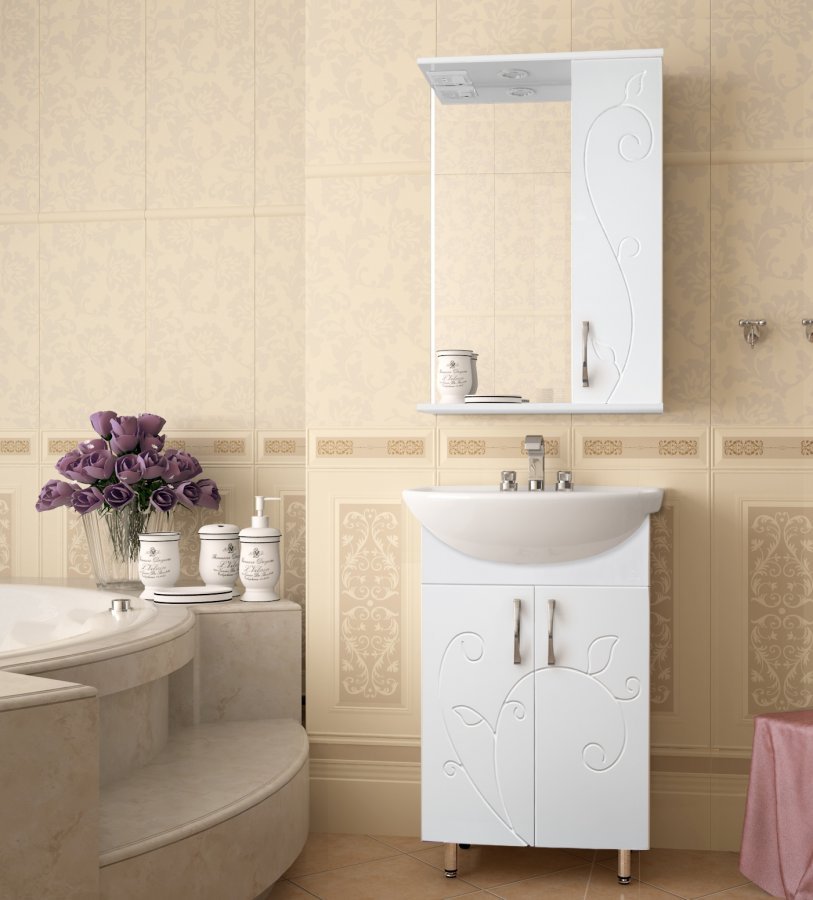 Тумба 9 под умывальник Уют 55, Фьюжн