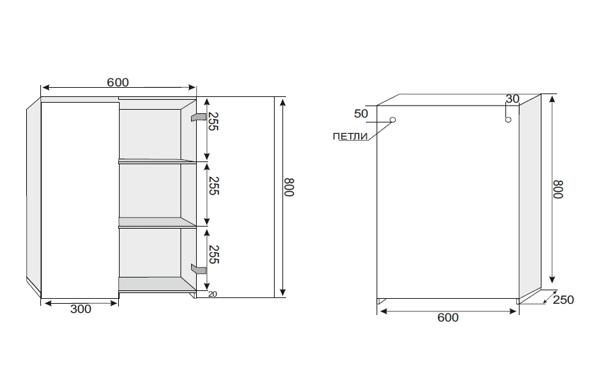 ПШ "Атлантика 600", ясень перламутр