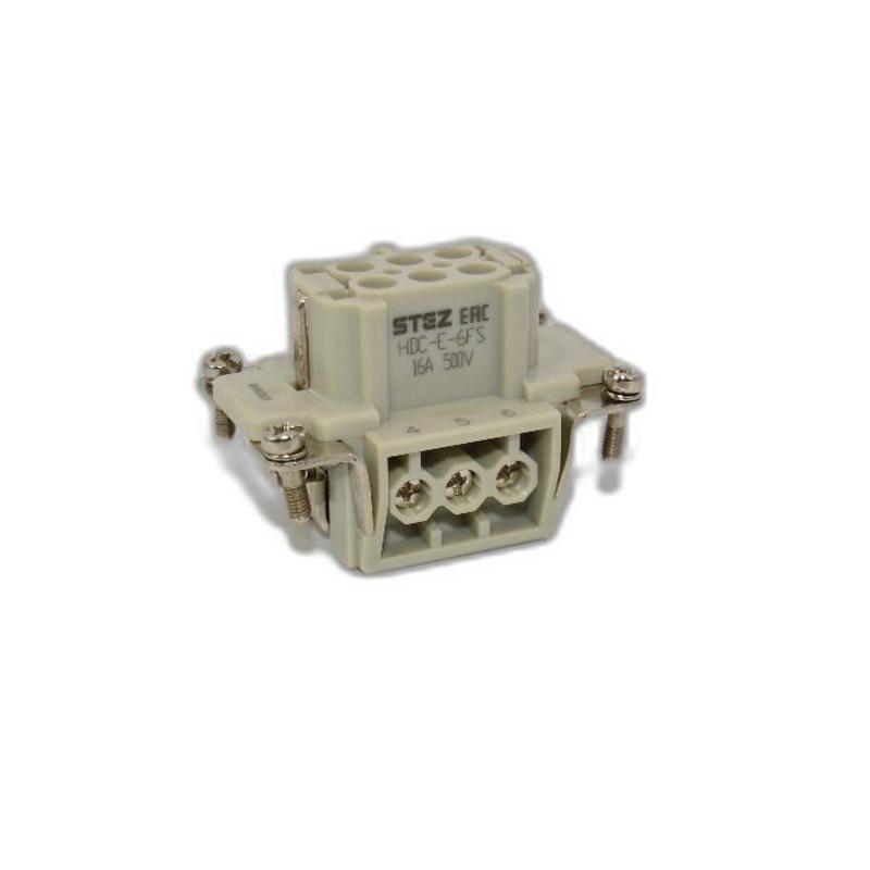 Вставка контактная постоянное число полюсов HDC-E-6FS СТЭЗ 187150222