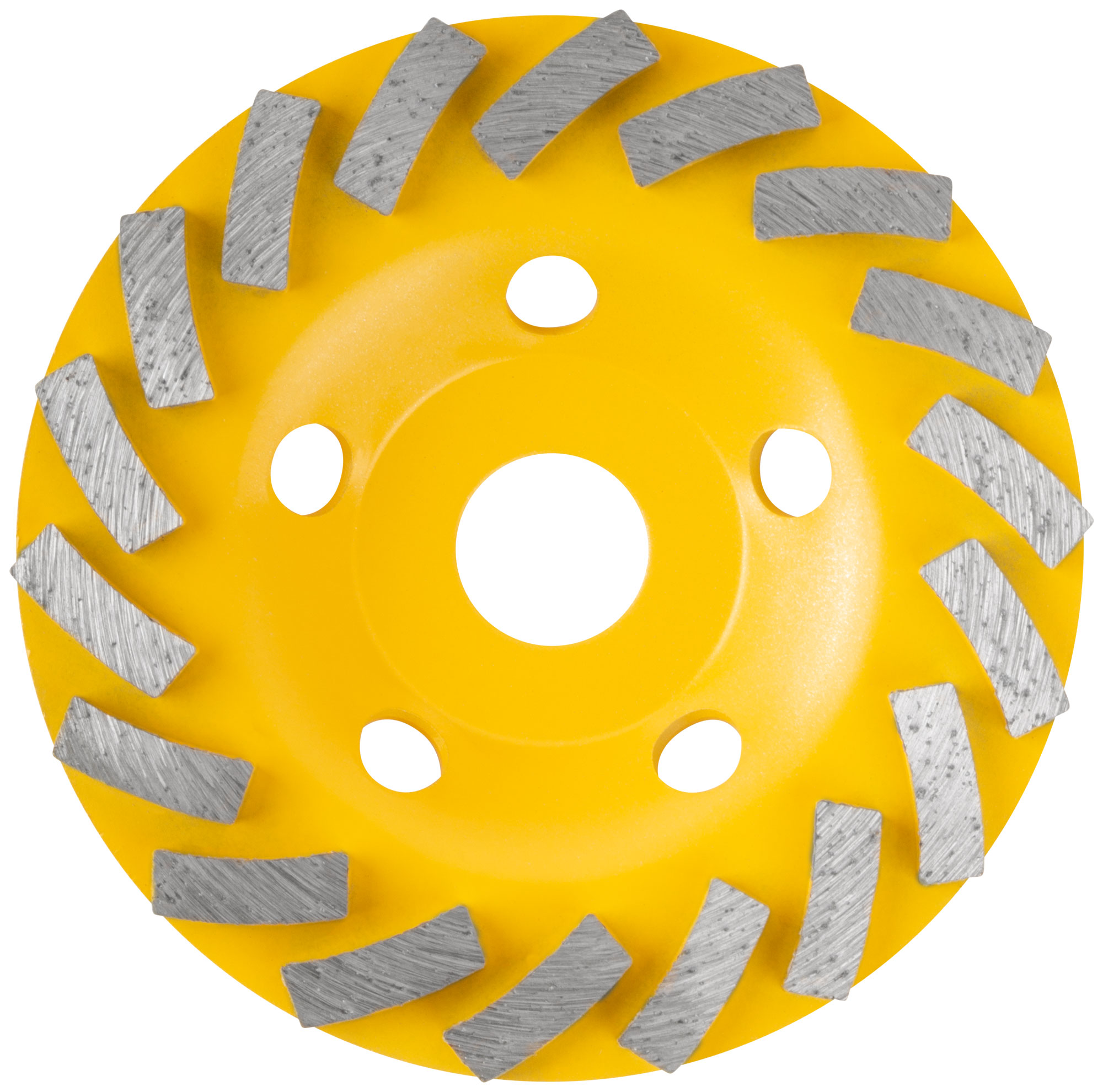 Диск алмазный шлифовальный, посадочный диаметр 22,2 мм, "Турбо-сегмент" 125 мм