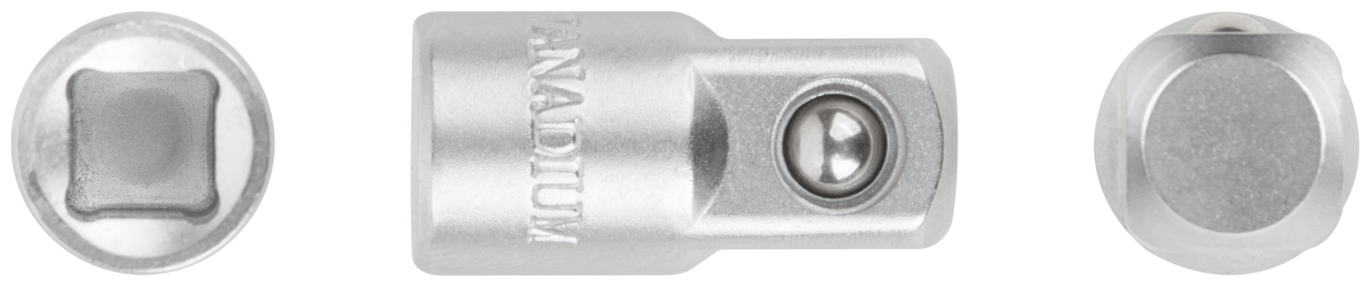 Переходник для воротка CrV Профи 3/8" (П) - 1/4" (М)