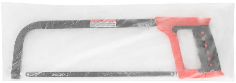 Ножовка по металлу 300мм пластик. прорезиненная ручка КУРС 40057