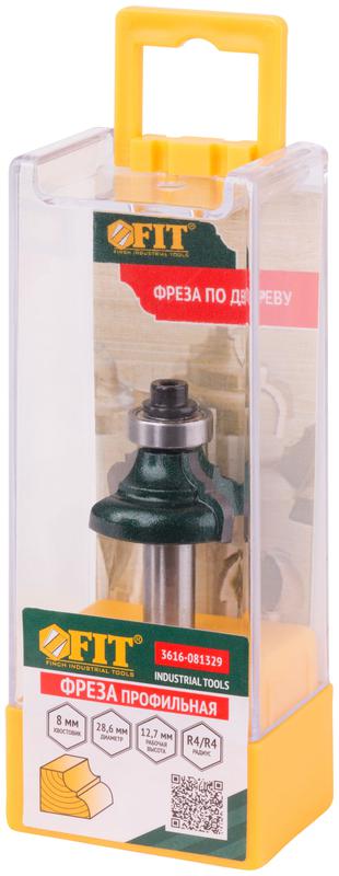 Фреза профильная с подшипником DхHхL=28.6х12.7х57мм FIT 3616-081329