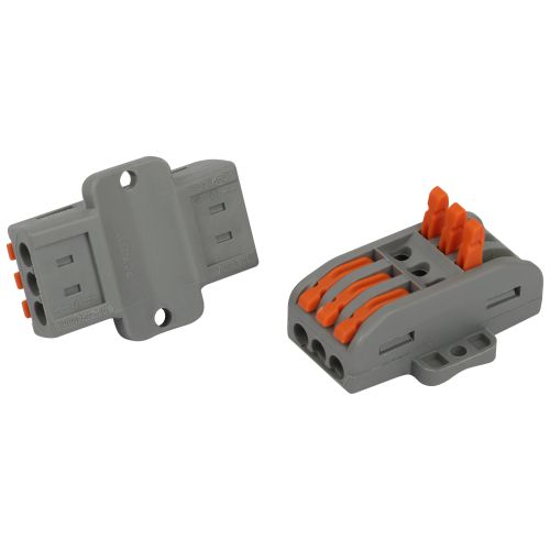 Клемма проходная с монтажн. площадкой 222-2413Р 3п 0.08-2.5/4кв.мм с рычагами NO-225-399 (уп.15шт) Эра Б0067881