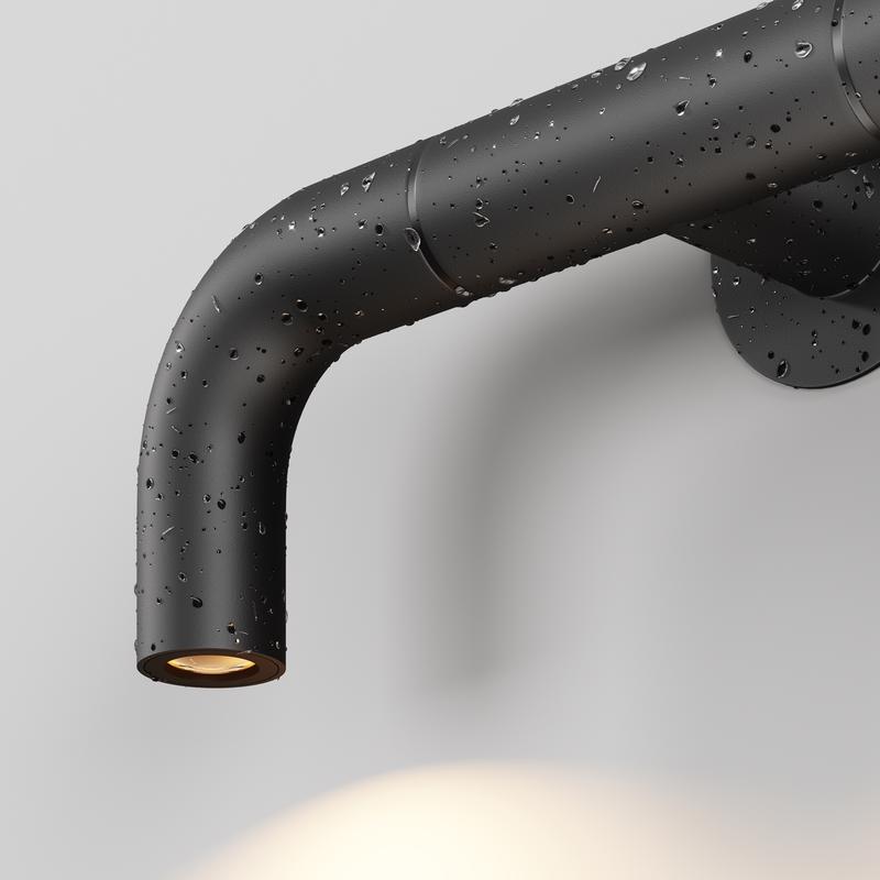 Светильник Sleek 4Вт 3000К IP65 бра настен. Maytoni O477WL-L4GF3K