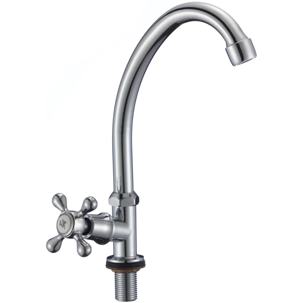 Кран на одну воду Fmark FM4108, хром