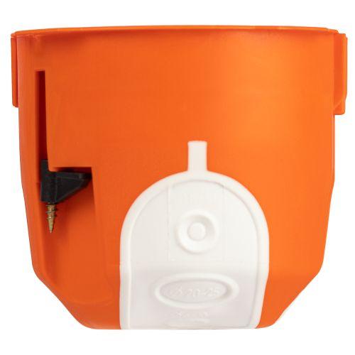 Коробка установочная универсальная 71х65мм для твердых и полых стен саморез. KUU-71-65-unibox оранж. ЭРА Б0061062