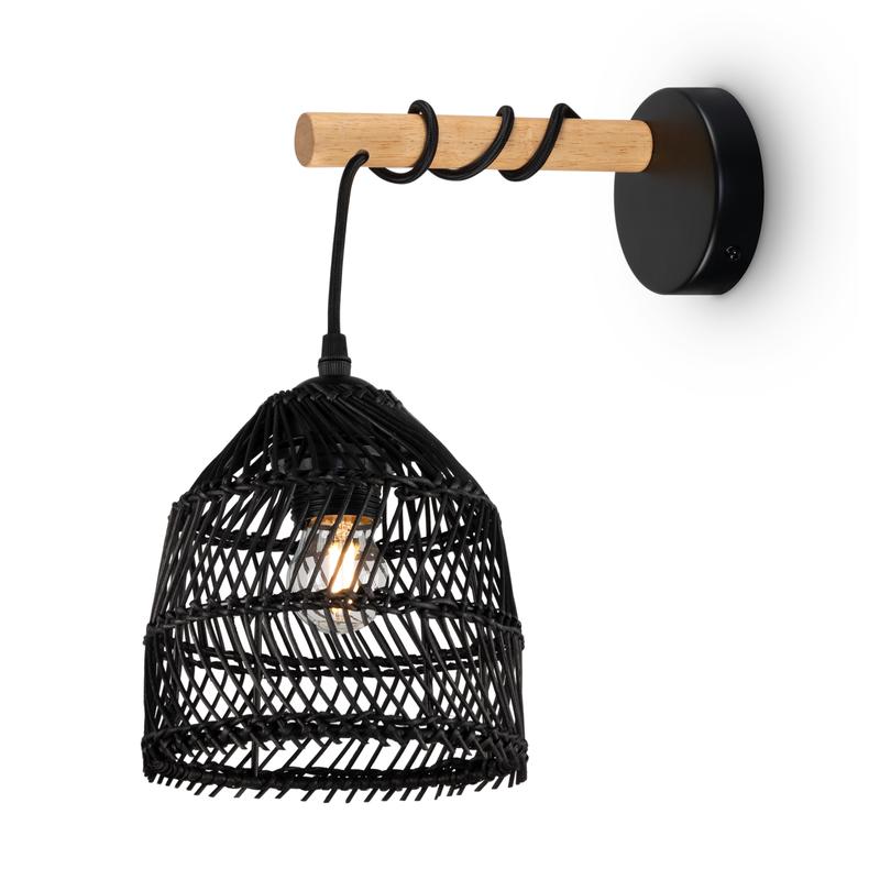 Светильник Mesh 60Вт E27х1 IP20 бра настен. Freya FR5334WL-01B