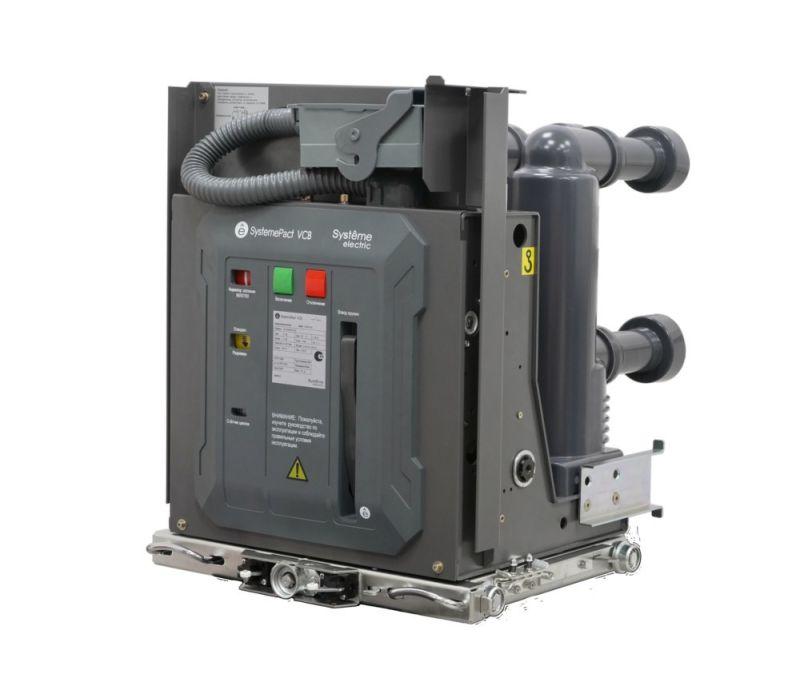 Выключатель вакуумный VEH 10кВ 2500А 40кА MCH AC/DC 220В MX/XF AC/DC 220В 275мм 58-конт. разъем выкат. SE VEH10W2540V2V2LAAAA