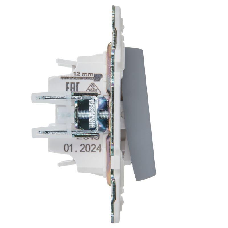 Выключатель перекрестный 1-кл. SKANDY 10А SK-V03Gr сер. IEK SK-V13-0-10-K03