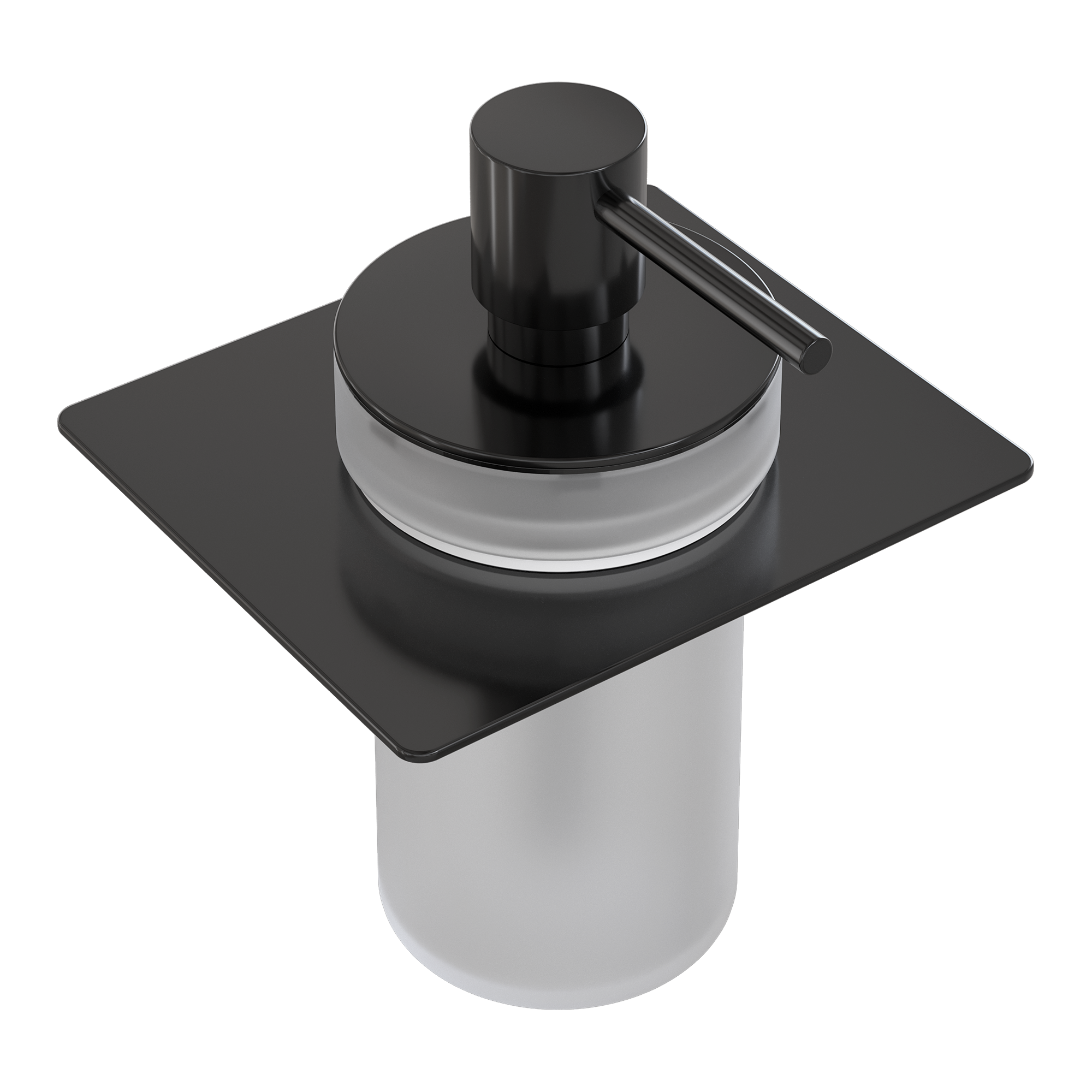 Мыльница для полки Black/Черный