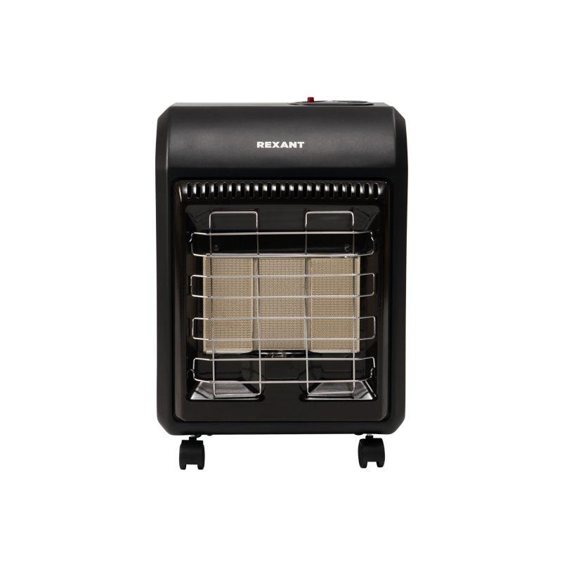 Обогреватель инфракрасный газовый для дома 4.2кВт для баллона 12л черн. Rexant 60-0021