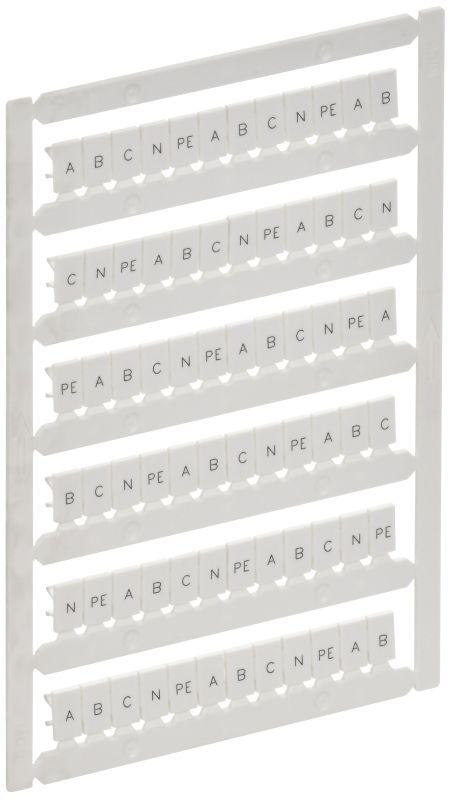 Маркер для CTS/CP 4кв.мм "A; B; C; N; PE" ARMAFIX IEK AF-CT10D-M-004-21