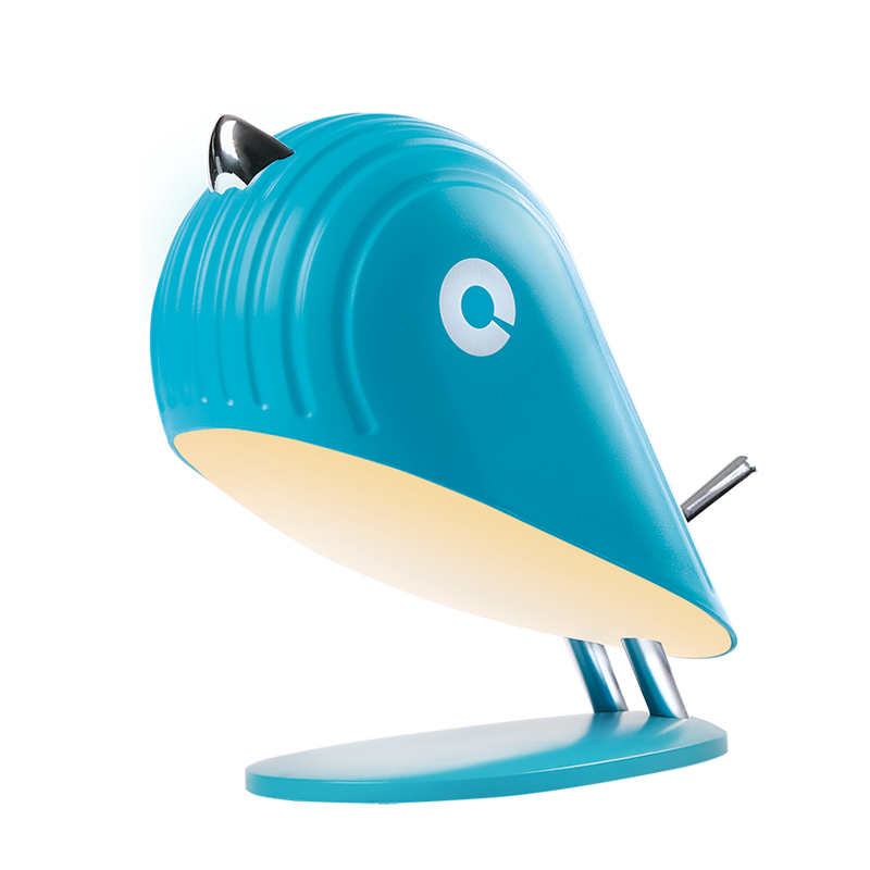 СВЕТИЛЬНИК настольный аккумуляторный светодиодный ПТАШКА синий JAZZway