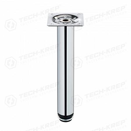Ножка круглая регулируемая с винтом d30х200мм метал. хром (уп.1шт) Tech-Krep/Zitar 127485