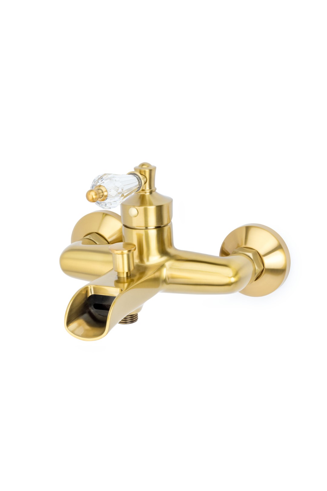 Смеситель для ванны Vogue бронза с прозрачным SW