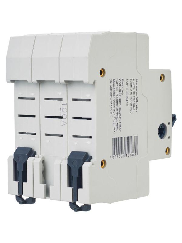 Выключатель нагрузки (мини-рубильник) 3п 100А ВН-32 GENERICA MNV15-3-100