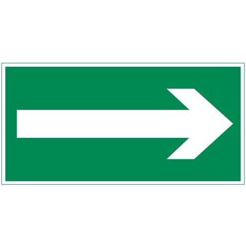 Знак Resist "Указательная стрелка" VARTON V4-EM-00.0057.ADV-0002