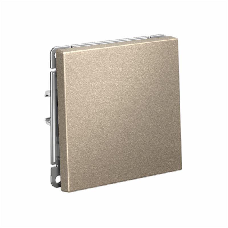 Выключатель кнопочный 1-кл. ArtGallery 10А механизм шампань SE GAL000515