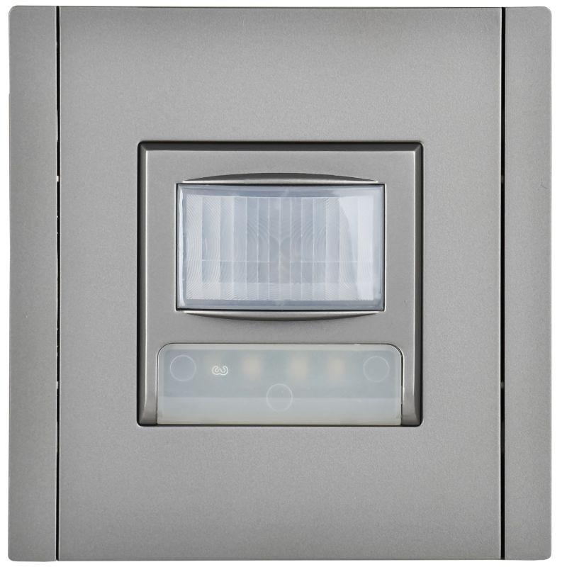 Датчик движения FORTE&PIANO FP556 с LED подсветкой сталь IEK FP-MS11-N-150-05-K46