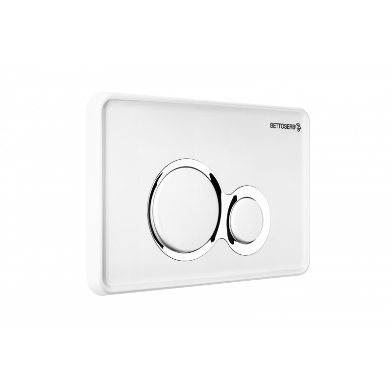 Сет инсталляция sava free standing+клавиша смыва duo белый глянец/хром матовый SFS40006458 BETTOSERB