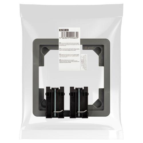 Люк 18-7001-03 комплект для установки люка IP66 в фальш-пол (рамка+монтаж. лапки) сер. Эра Б0063310