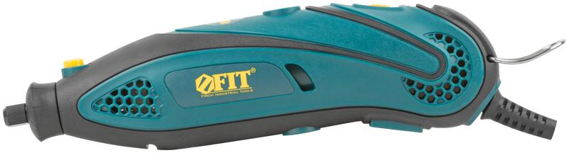 Машина гравировальная 135Вт 10000-32000об/мин 2.4/3.2мм набор насадок FIT 80595